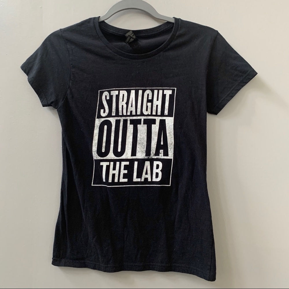 🛍5/$25 Straight outta the Lab Medical T shirt